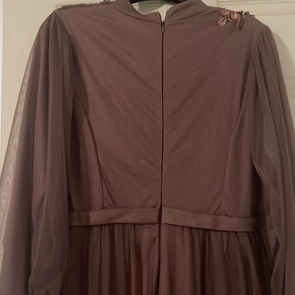 Long sleeve maxi Evening dress size 42 - Picture 5 of 5